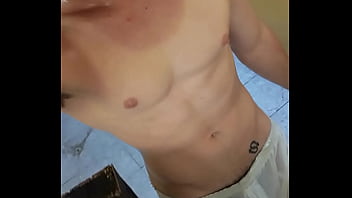 Preview 1 of Bisexual Babes Siri - Nice boy showing in The garden https://.com/blancoomilk