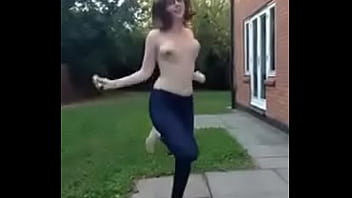 Preview 3 of Dubai Porn On Slut Load - young girl with nice tits bouncing