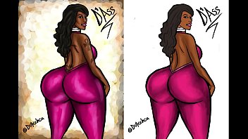 Preview 3 of Beautiful Sikwape - Thick Booty Cherokee D Ass illustration
