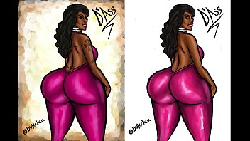 Preview 4 of Beautiful Sikwape - Thick Booty Cherokee D Ass illustration