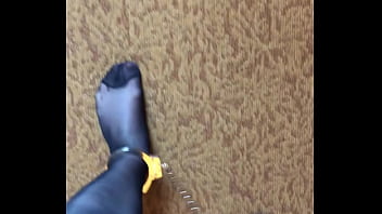 Preview 4 of Fifty Shades Of Gray Porn - Pantyhose Gay Leg Irons