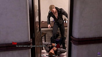 Preview 3 of Mother Father Son Daughter Orgy - Husband Caught Me Sneaking in His Wife&#039_s Bathroom - 3D Hentai Animated Porn - Life in Santa County