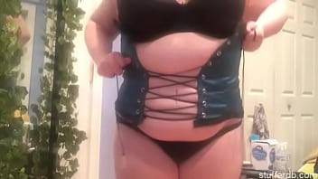 Preview 1 of Clinik Bdsm - BBW bursting out of a corset!