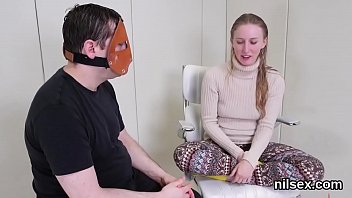 Preview 3 of Studs Girls - Flirty cutie is brought in asshole asylum for awkward treatment