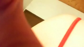 Preview 3 of Shemale Nepali - Distruzione delle mie mutandine bianche con un paio di forbici