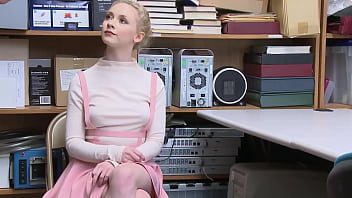 Preview 1 of Girl Fingerings - OBEDIENT busty teen has to lift her ass for the guard