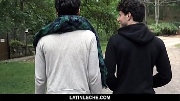 Preview 2 of Japan Masturbatiin - LatinLeche - Cute Latino Boy Gets His Asshole Creampied By A Hung Stud