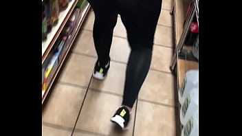 Preview 1 of Mom Chenese - Bending over in tights