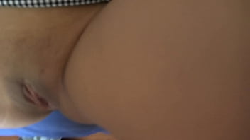 Preview 1 of Hot Studfnts - Amazing long haired tranny babe fingers her ass and jerks cock