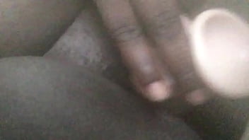 Preview 1 of Son Pervert Innocent Mom Sleep - White Cock Ebony Pussy