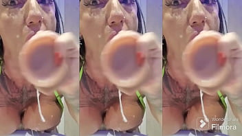 Preview 2 of Ashiwariya Xxx Sexy - Danaxmuscles cries doing hardcore deepthroat