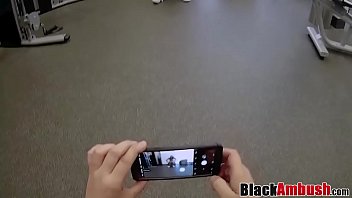 Preview 1 of Jynx Maze Fucked By Black Dick - Nubile Chanel Grey stretched by 1st BBC before cumshot