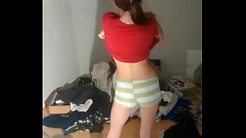 Preview 1 of Asian Mom Pantyhose - Sis April homemade