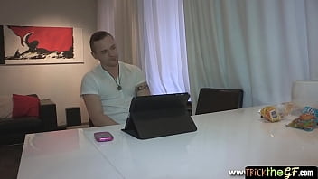 Preview 1 of Mom Wife - Nasty cuckold bf invites buddy to fuck his gf