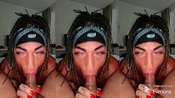 Preview 3 of Police Bali Chudai - Breaking my throat with a brutal blowjob
