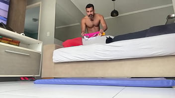 Preview 3 of Black Cuck - Dan Live Stream 2 - Try on Haul thongs,  Jockstraps and shorts