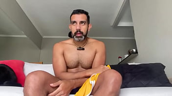 Preview 1 of Black Cuck - Dan Live Stream 2 - Try on Haul thongs,  Jockstraps and shorts