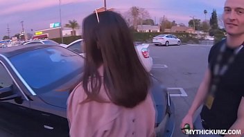 Preview 2 of Maria Saldana - Curvy Asian American rides strangers hard dick