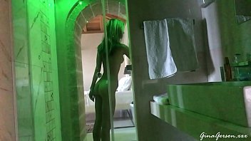 Preview 1 of Mom And Son Watching Tv - Beautiful me in beautiful shower