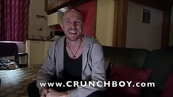Preview 2 of Xxxvide0 He - this is KYLE a sexy french twink top how accept to fuck a sexy for gay ponr shoot casting for Crunchboy studios