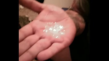 Preview 1 of Jessie Andrews Foot Fetish - Swallowing my thick load of cum