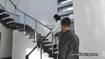 Preview 1 of Sliping Girl Porn - Bikini hottie eats ass and gags on hard cock