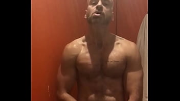 Preview 2 of Ktv Asian - Gym shower masturbation