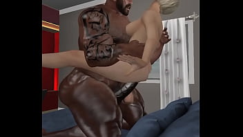 Preview 1 of Cinar Sex - white chick can&#039_t handle duane brown&#039_s huge black cock