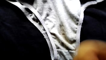 Preview 3 of Baby Xxx Bangladeshi Xxxxx - Cum on Girlfriends dirty Panty