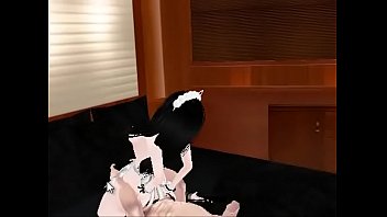 Preview 2 of Savana Styles Black Cookxxx - SE FOLLA A SU SIRVIENTA IMVU