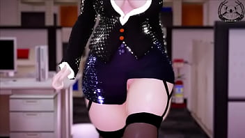 Preview 1 of Aleci Texas - Haku Mmd office sex