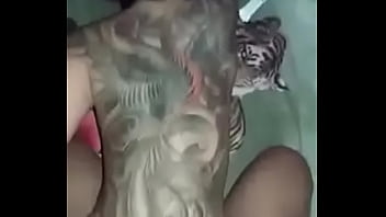 Preview 2 of Lotek Girl Dady - Morena tatuada sentando gostoso