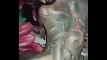 Preview 4 of Lotek Girl Dady - Morena tatuada sentando gostoso