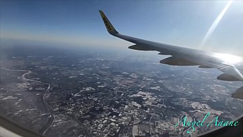 Preview 1 of Yuri Katani - Public Airplane Blowjob