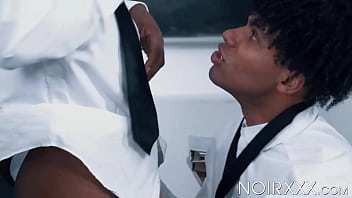 Preview 2 of Cow Sex Lidese Com - Ebony dudes Adrian Hart and Tony Genius set the books aside to fuck one another