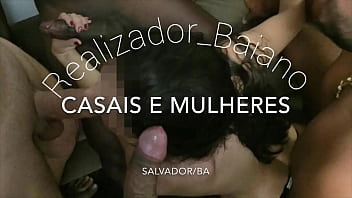 Preview 4 of Luierdet - brazillian bull,  Realizador Baiano em gangbang de despedida de solteira 5 homens pra noiva [PT1] Menage masculino machos pra putinha casada em salvador marido corno nem sonha 1 dia antes do casamento fazendo dupla penetra&ccedil_&atilde_o