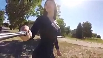 Preview 1 of New Moms Pornk Tube Com 2018 - Bella Brookz en la playa desnuda
