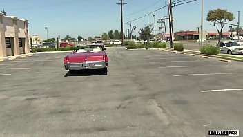 Preview 1 of Virgin Mom - Summer Day gets pounded by the BBC of isiah maxwell in a convertible caddy!!