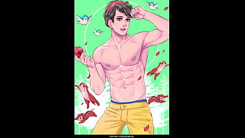 Preview 4 of Golf Caddy Blowjob - [YAOI HENTAI] DISNEY [GIF]