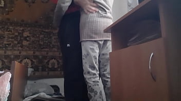 Preview 1 of Panjabi Cudai - My neighbor and I are hiding from our parents at the table to cum quickly - Lesbian illusion girls