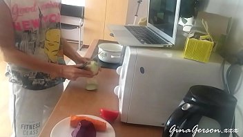 Preview 2 of Milf Sis Joi Panties - I cook russian borch at home