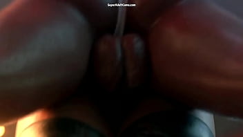 Preview 3 of With Hottest Mom - Superheroes Futa Threesome 3D Gameplay ( Realistic Uncensored )