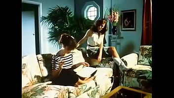 Preview 2 of Hot Blonde In Dress - Slip into silk 1985 full length movie
