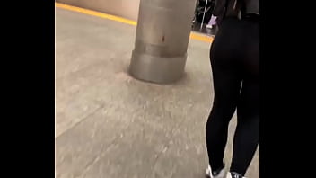 Preview 3 of Xnxx Kitchen Sex - Slim sexy Gooey Spanish booty in transparent spandex