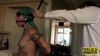 Preview 2 of Ibredy Sex - Bound and blindfolded sub