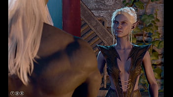Preview 3 of Mummy And Daddy Fuck - BG3 Naked Playthrough: Minthara Sex Scene (no mods)