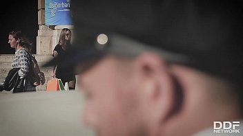 Preview 1 of Meine Traum Frau - Driver gets to fuck Kayla Green &amp_ Angelina Brill in threesome XXX action