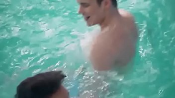 Preview 1 of Fucking Dungeon Chase Evans - Young Speedo Guys Swimming