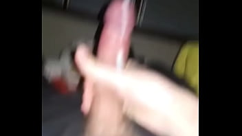 Preview 1 of Shemale Big Twitching Cock - Gozando gostoso na punheta