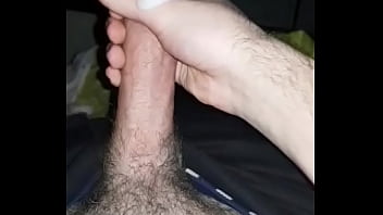 Preview 4 of Shemale Big Twitching Cock - Gozando gostoso na punheta